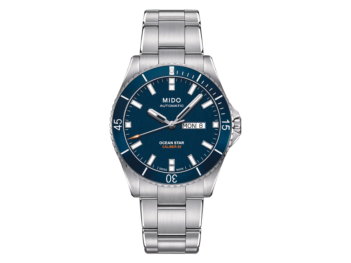 RELOJ MIDO OCEAN STAR 200 ACERO 1