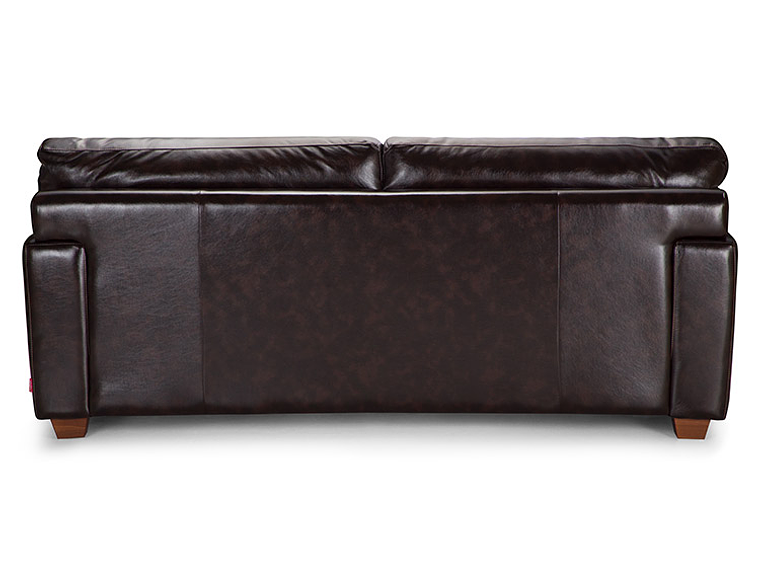 SOFÁ ROSEN BREMEN PU BITONO 3 CUERPOS CHOCOLATE 3