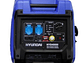 GENERADOR INVERTER DIGITAL HYUNDAI GASOLINA 3.5/4.0KW - Miniatura 1