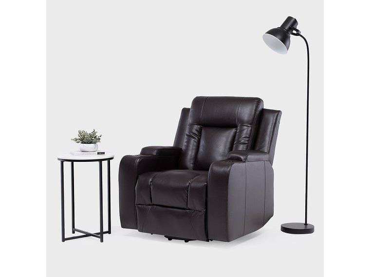 BERGER STAND UP BROWN CON VIBROMASAJE 8 PUNTOS + CONTROL REMOTO + CALEFACCION 4