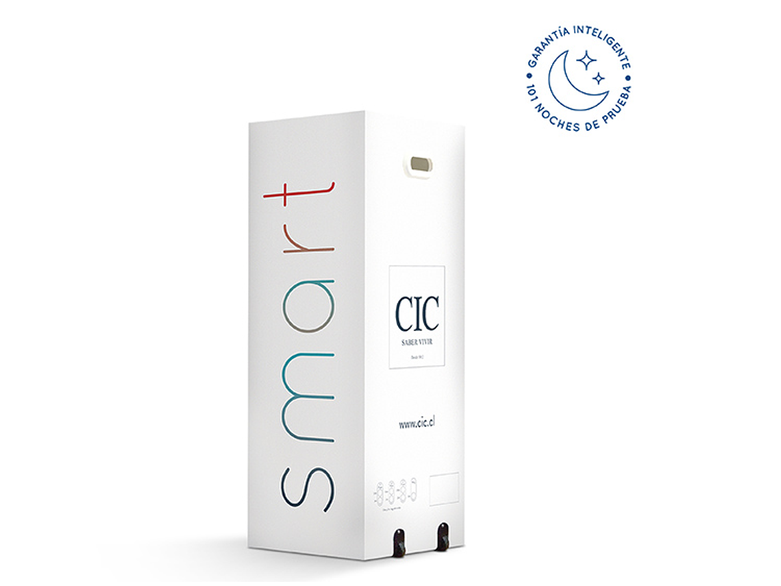 JUEGO DE DORMITORIO CIC CAMA EUROPEA SMART KING + SET EUFRATES 5