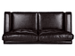 SOFÁ ROSEN BREMEN PU BITONO 3 CUERPOS CHOCOLATE - Miniatura 6
