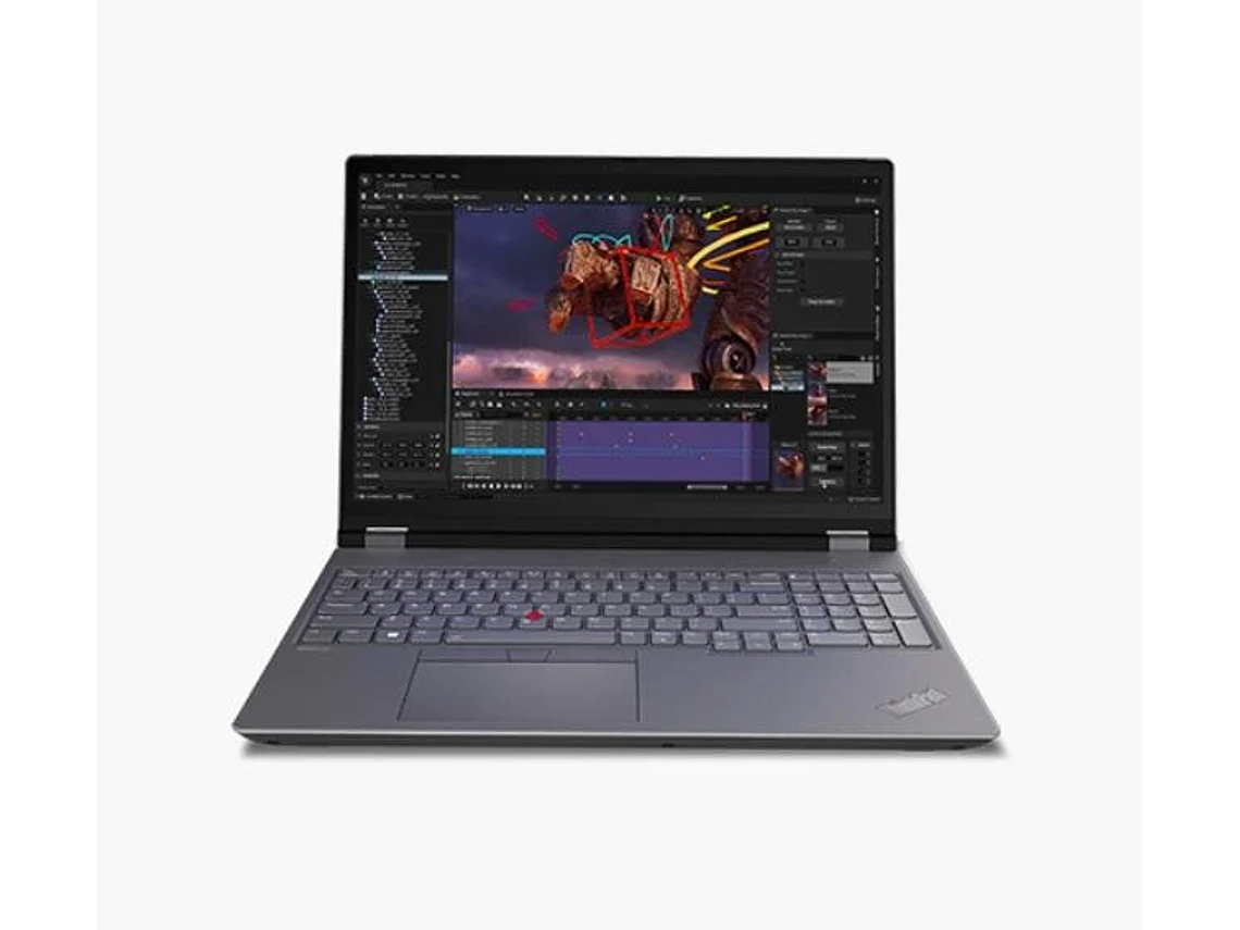 NOTEBOOK LENOVO I7-13700HX/ 16GB / 1TB SSD/ 16' FHD/ THINKPAD P16 GEN 2 - GRIS 1