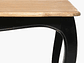MESA COMEDOR VITTORIA RECTANGULAR NEGRA 135X85X75 - Miniatura 2