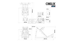 Dual Prensa Hack Beast | Obelix