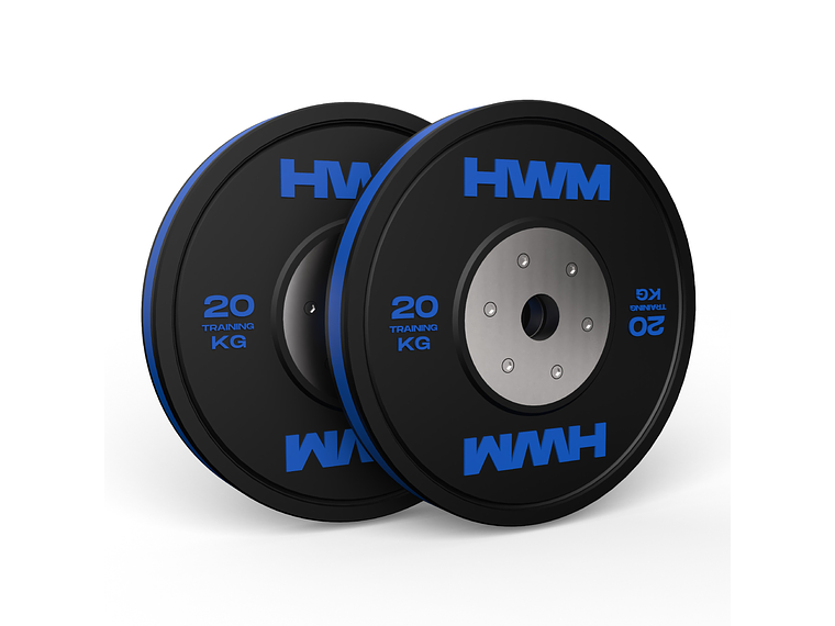 Par Bumper Plates Color Stripe 20kg | HWM 1