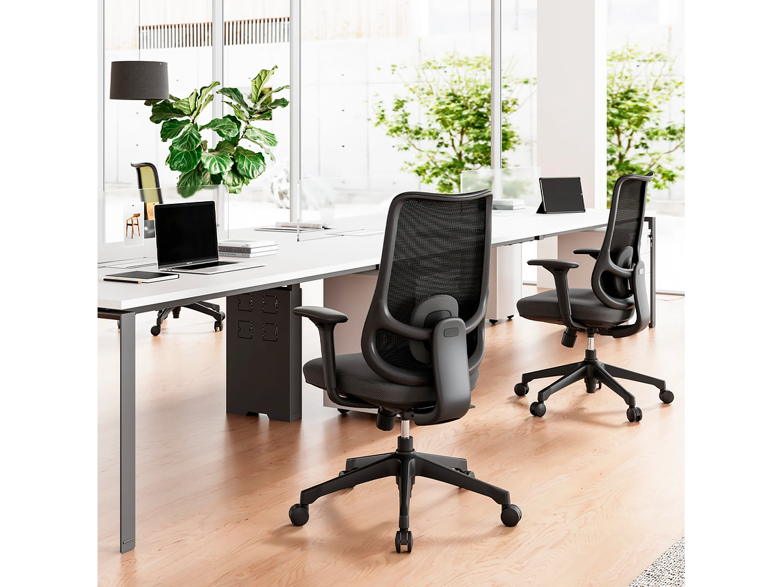 SILLA OFICINA BOLT NEGRO FORM 2