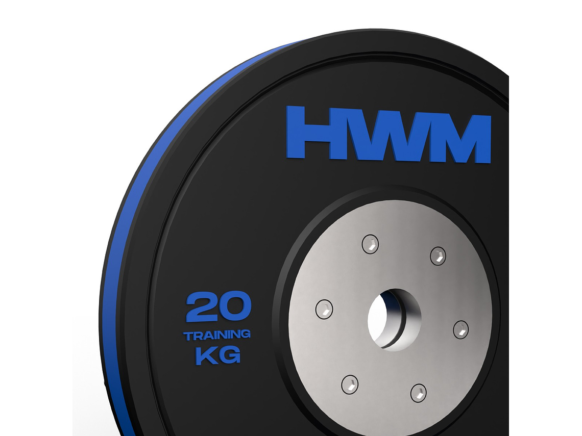 Par Bumper Plates Color Stripe 20kg | HWM 2