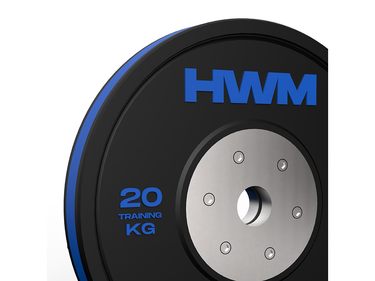Par Bumper Plates Color Stripe 20kg | HWM 2