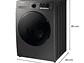 LAVADORA SECADORA SAMSUNG WD11TA046BX 11KG/7KG GRAFITO - Miniatura 4