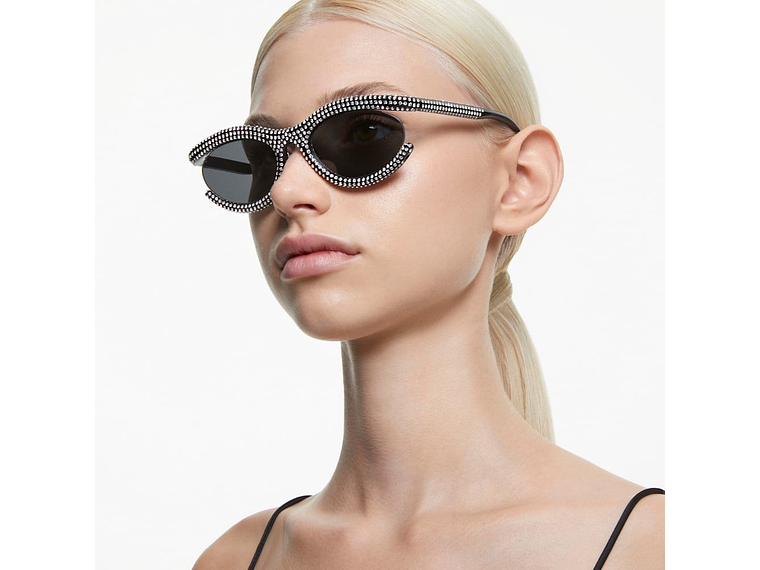 GAFAS DE SOL, FORMA OVALADA, SK6006EL, NEGRAS SWA5679553 4