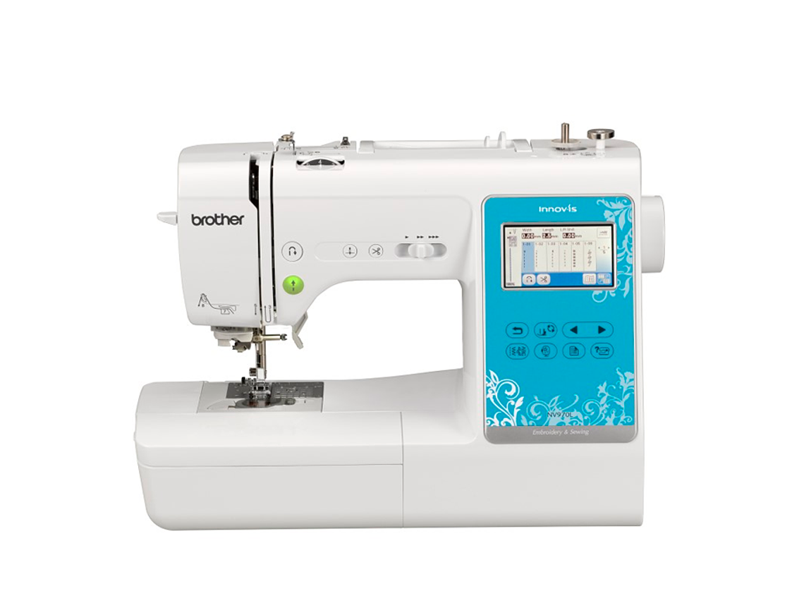 BORDADORA Y MAQUINA DE COSER 10X10 NV970L WIFI 3