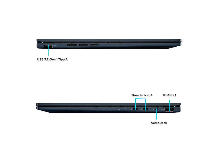 NOTEBOOK ASUS ZENBOOK 14 UX3405 INTEL CORE ULTRA 7 16GB RAM 1TB SSD TOUCH 14” 4