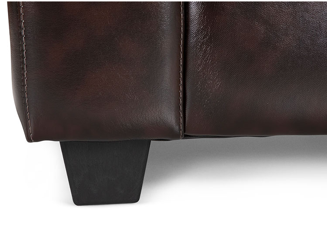 SOFÁ ROSEN MIRA PU 3 CUERPOS CAFÉ 1