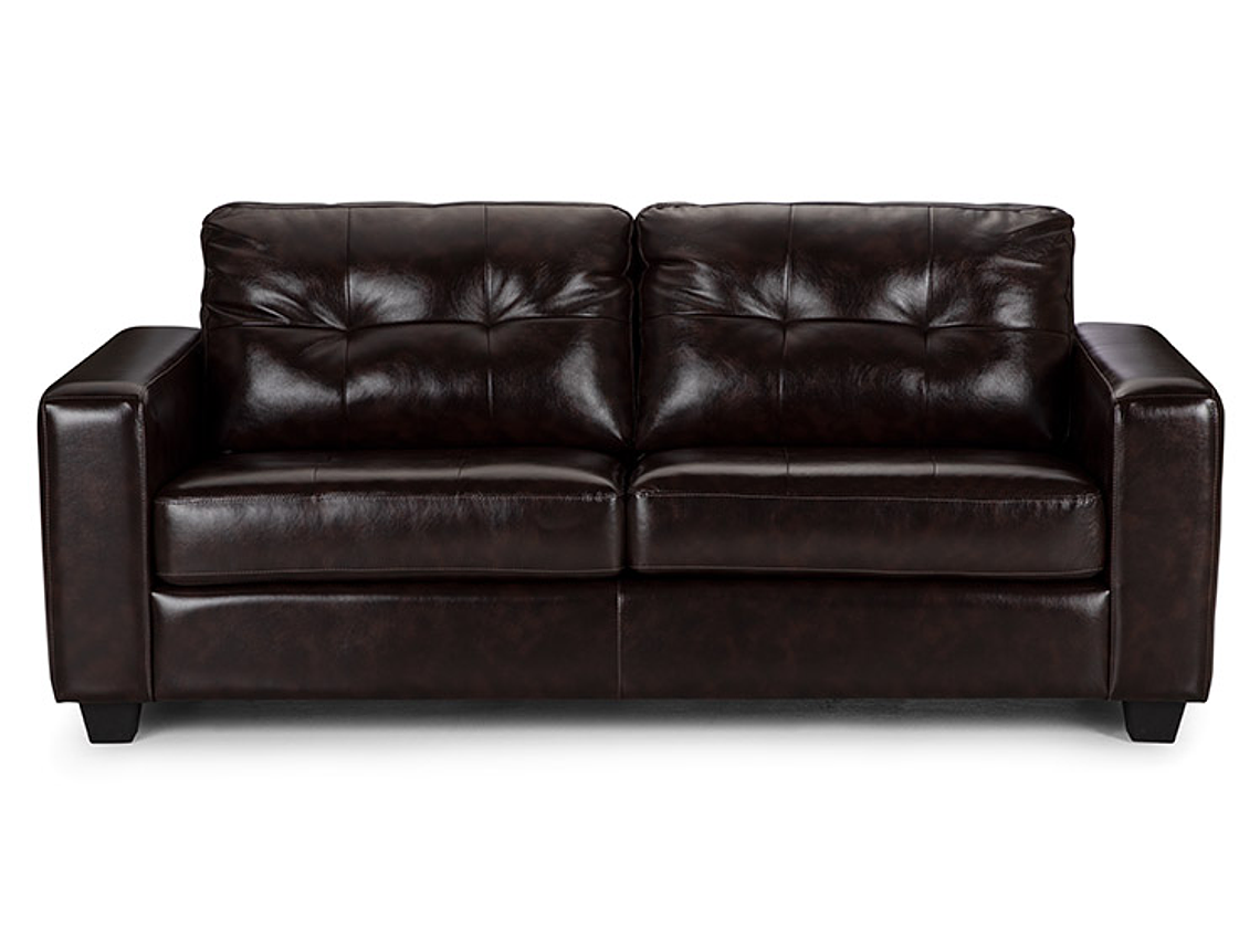 SOFÁ ROSEN MIRA PU 3 CUERPOS CAFÉ 2