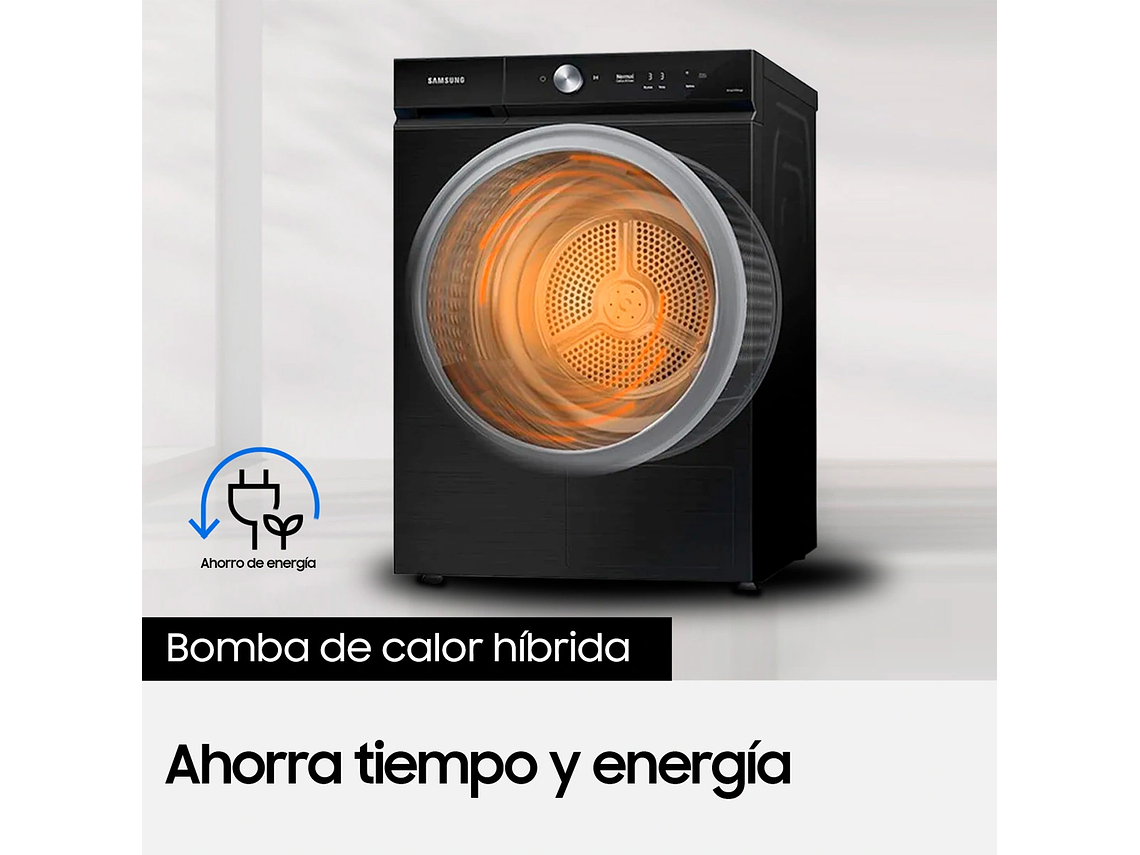 SECADORA DE ROPA BOMBA DE CALOR SAMSUNG BE SPOKE DV17B9750CV 17KG NEGRO 2