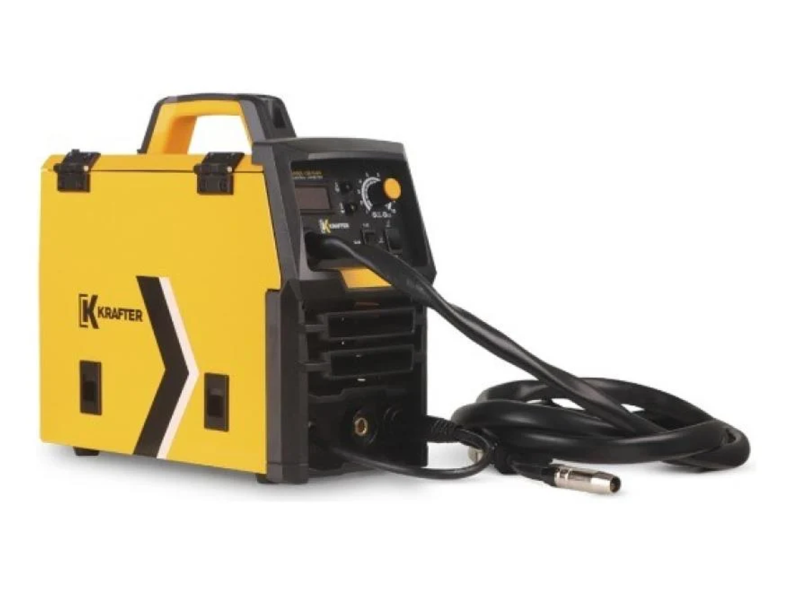 KIT DE SOLDADORA MIG KRAFTER MEGATEC-120 CON MASCARA Y ACCESORIOS 1