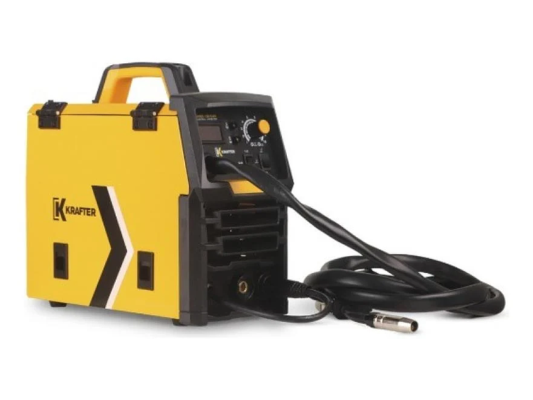 KIT DE SOLDADORA MIG KRAFTER MEGATEC-120 CON MASCARA Y ACCESORIOS 1