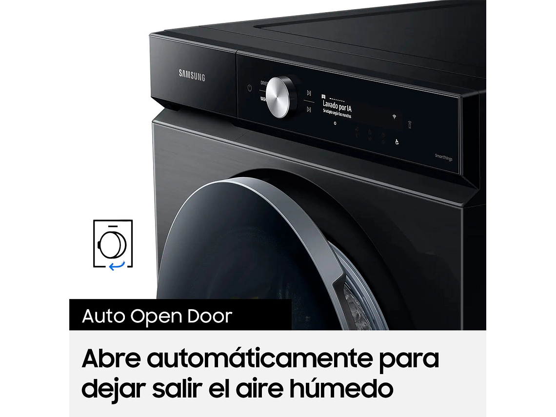 SECADORA DE ROPA BOMBA DE CALOR SAMSUNG BE SPOKE DV17B9750CV 17KG NEGRO 3