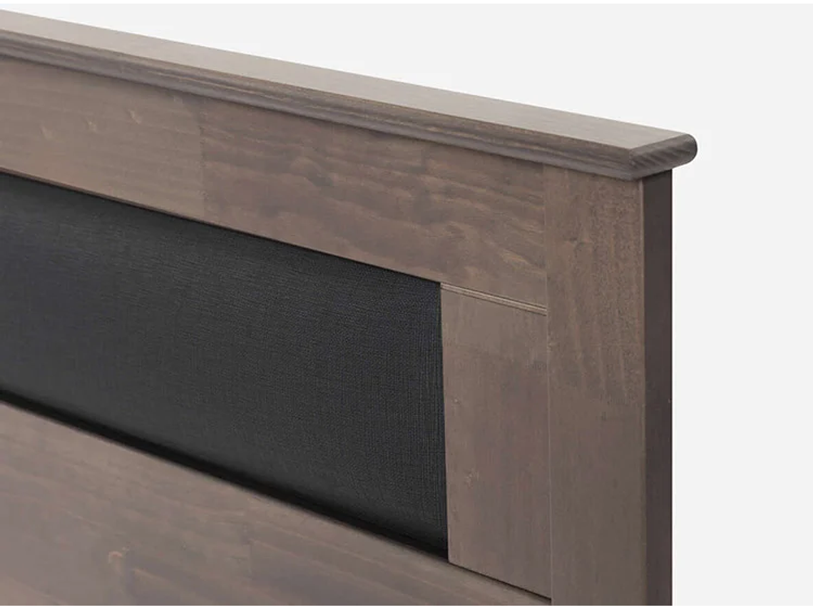 JUEGO DE DORMITORIO ROSEN CAMA EUROPEA ERGO T 1.5 PLAZAS + SET FERRARA 5