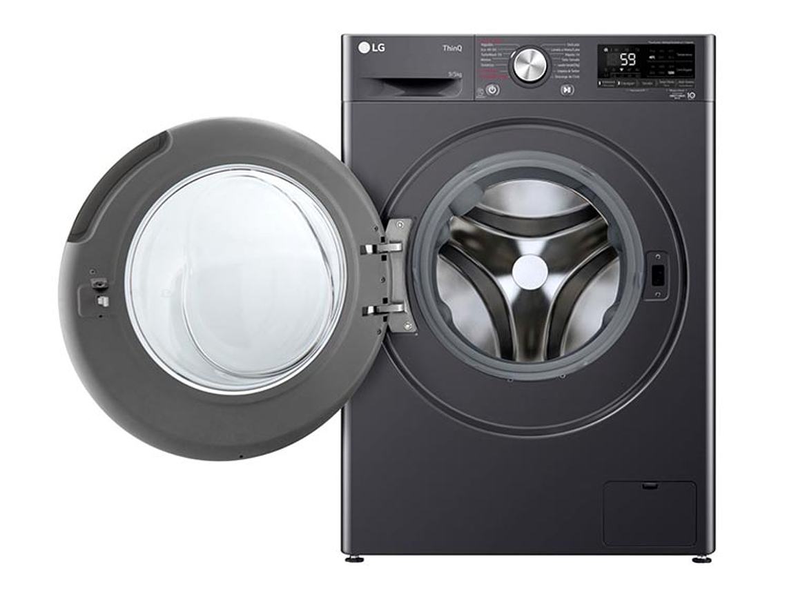 LAVADORA SECADORA LG WD9MVC4S6 9KG/5KG NEGRO 4