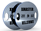 Par Discos Powerlifting Premium Grip 20kg | XMASTER - Miniatura 1