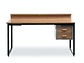 ESCRITORIO NECTAR MADERA ACACIA 2 GAVETAS 85*140*62CM METAL - Miniatura 1