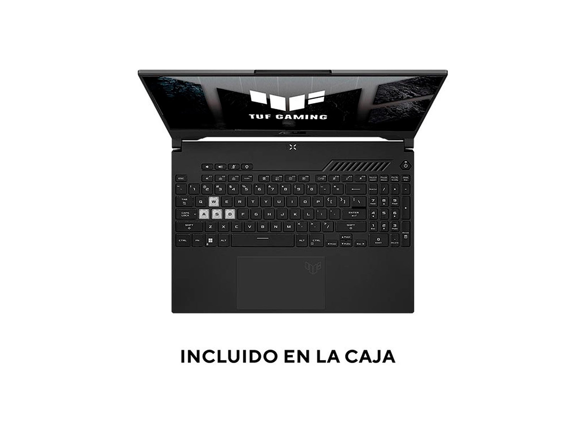 NOTEBOOK GAMER ASUS TUF F15 FX507VV-LP139W INTEL CORE I7 16GB RAM 512GB SSD NVIDIA RTX 4060 15.6 3