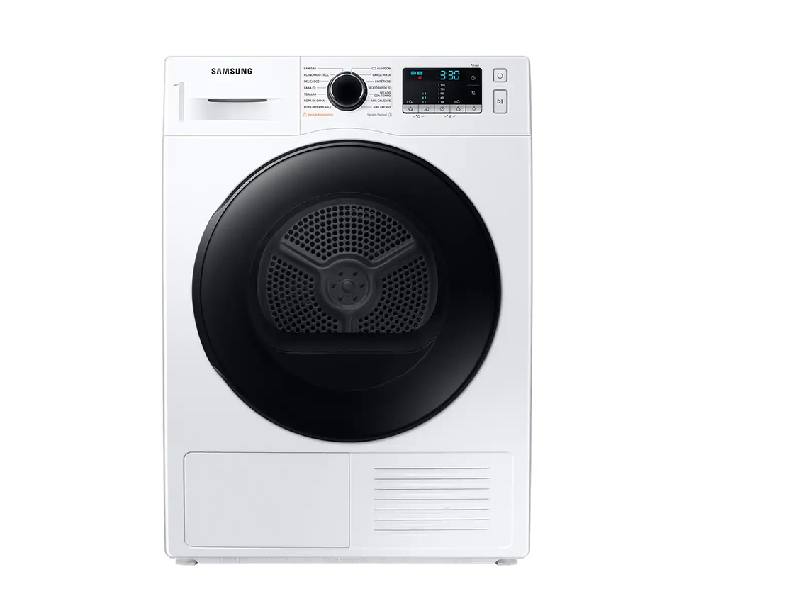 SECADORA DE ROPA BOMBA DE CALOR SAMSUNG DV90TA040BE 9KG BLANCO 1