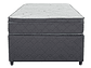 CAMA DIVAN FLEX ESTOCOLMO BOX 1.5 PLAZAS GRIS - Miniatura 1