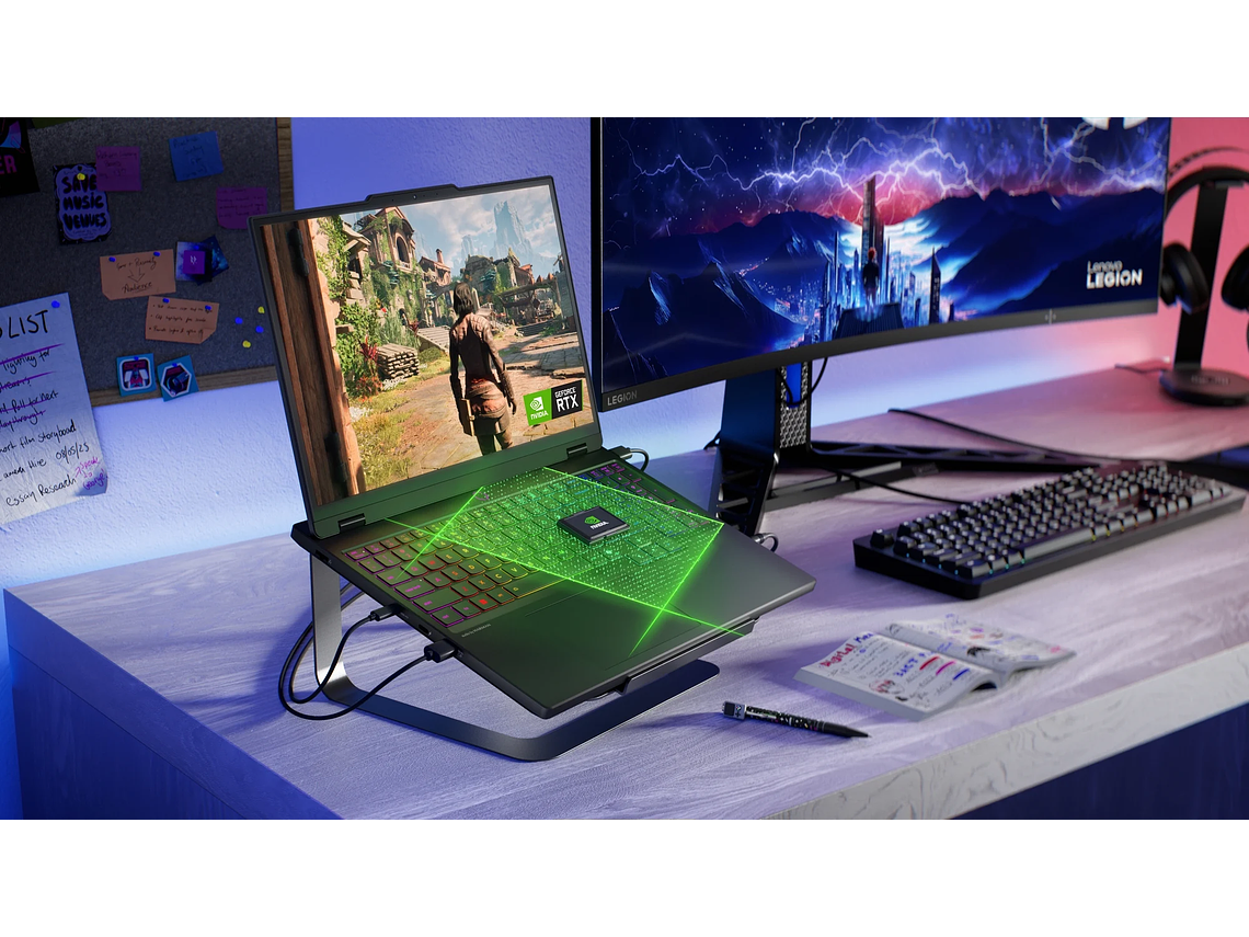 NOTEBOOK GAMER LEGION 5I 10MA GEN INTEL CORE ULTRA 9 32GB RAM 1TB SSD NVIDIA RTX 5070 15,1' WQXGA 5