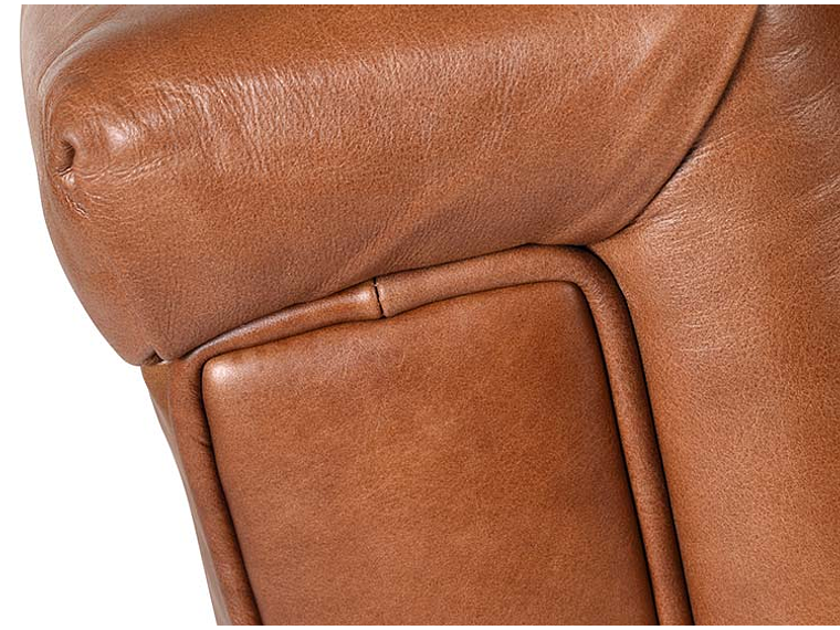 SOFÁ CIC CHESTERFIELD SIENA 3 CUERPOS CUERO CHOCOLATE 7