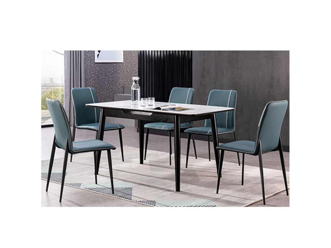 SILLA DE COMEDOR PORTAL CENTER CAPITONE PACK X6 8