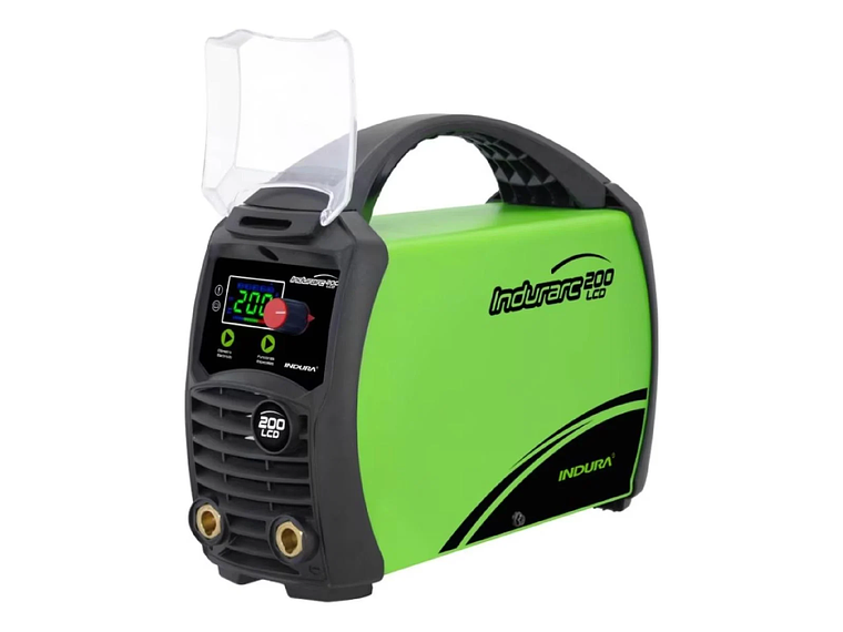 SOLDADORA INVERTER INDURA 200 LCD, PORTATIL Y DURADERA 1