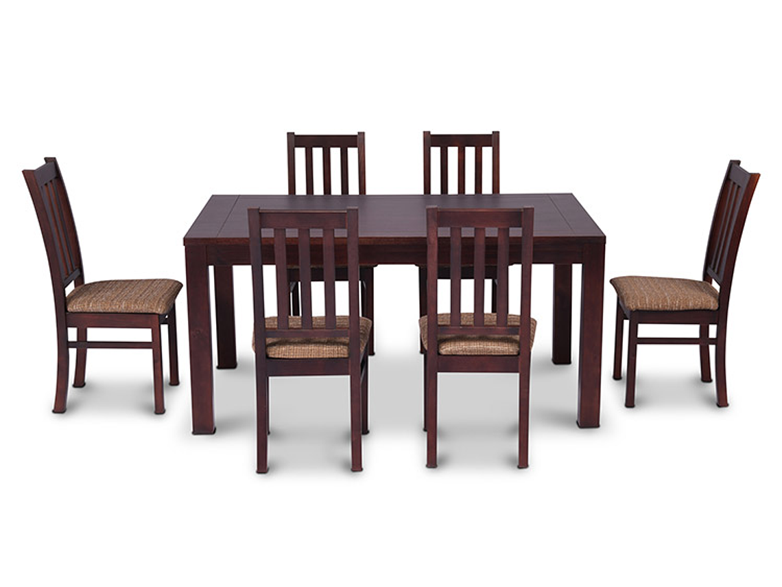 JUEGO DE COMEDOR CIC ÑUBLE 6 SILLAS 7