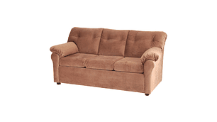 JUEGO LIVING MUEBLES AMÉRICA 321 TELA TOSTADO