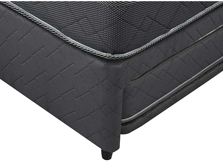 CAMA DIVAN FLEX ESTOCOLMO BOX 1.5 PLAZAS GRIS 4