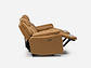 SOFÁ RECLINABLE RIMINI 3 CUERPOS ELÉCTRICO CUERO WHISKEY - Miniatura 2