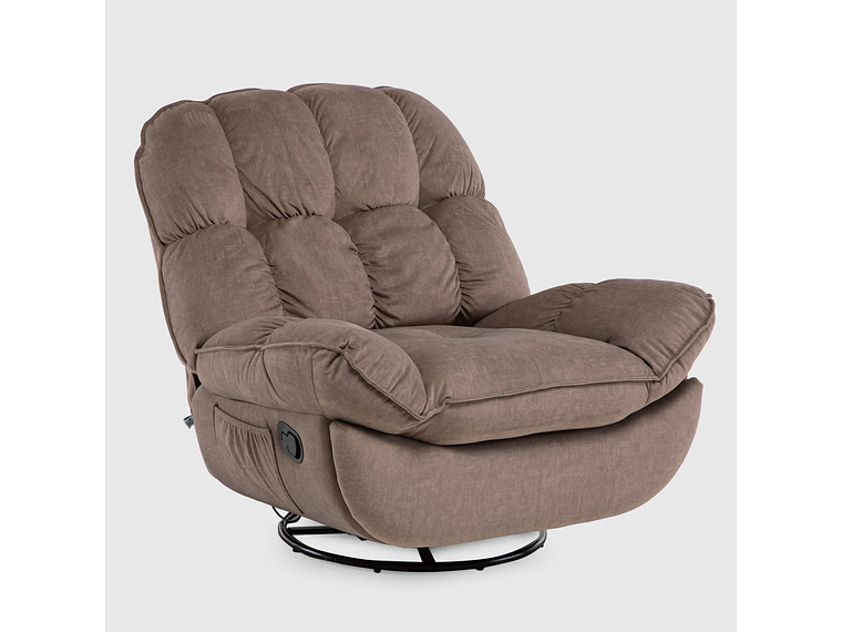BERGERE VYS SPA BROEN ACERO CAFE RECLINABLE MILANIUM GIRATORIO Y MECEDOR 5
