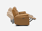 SOFÁ RECLINABLE RIMINI 3 CUERPOS ELÉCTRICO CUERO WHISKEY - Miniatura 3