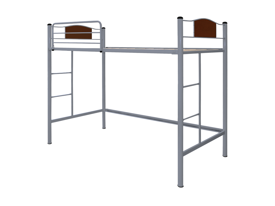 CAMA ALTA CHILD 1 PLAZA CENIZA 1