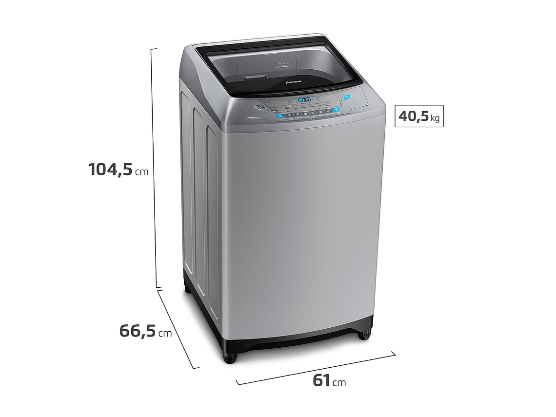 LAVADORA AUTOMÁTICA PREMIUM CARE 16SZ FENSA CARGA SUPERIOR 16KG 8