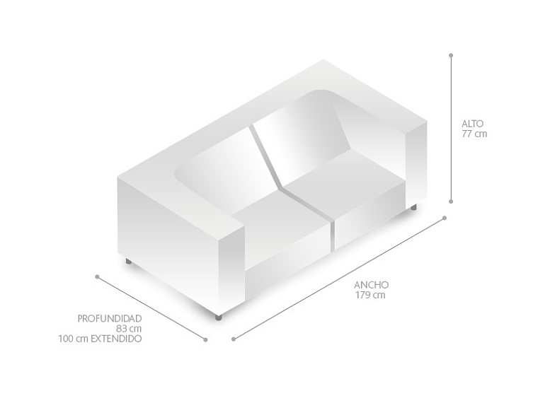 FUTÓN IDETEX WASHINGTON 3 CUERPOS 2