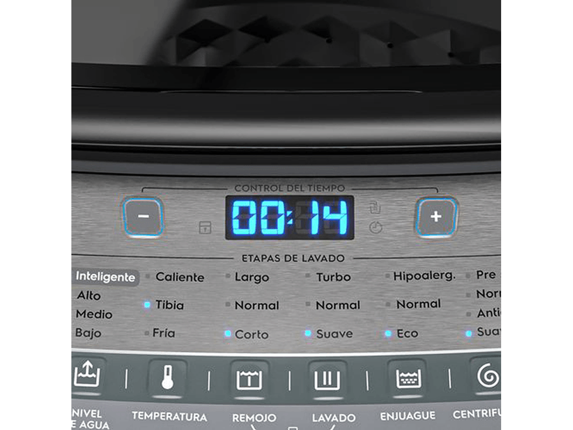 LAVADORA AUTOMÁTICA PREMIUM CARE 16SZ FENSA CARGA SUPERIOR 16KG 9