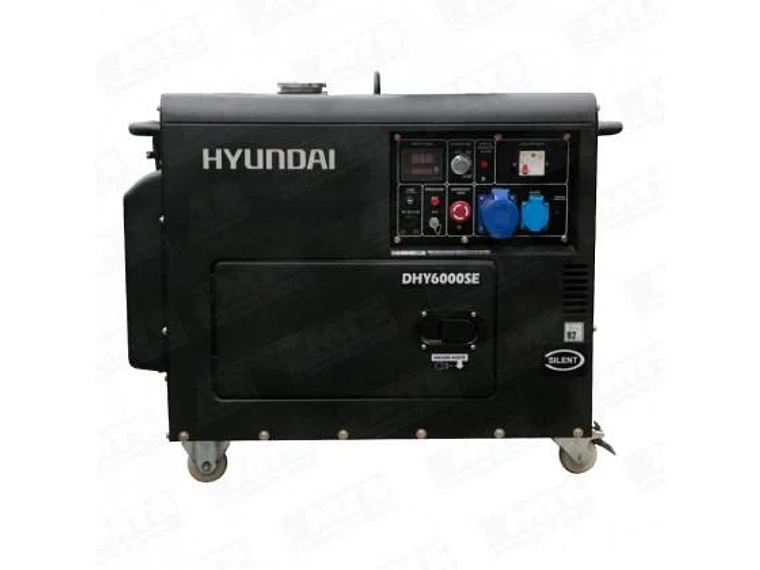 GENERADOR HYUNDAI DIESEL 5.3 KVA, MODELO 78DHY6000SE 6