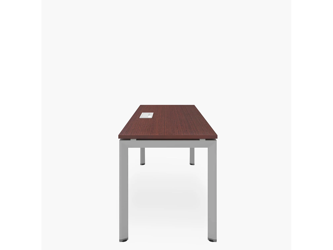 ESCRITORIO FORM OFFICE NEO CON PASACABLES 160X70 METAL 2