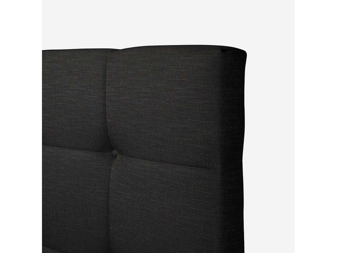 JUEGO DE DORMITORIO ROSEN ART 4 2PL B/D + RESPALDO ISSEY GRAFITO 4