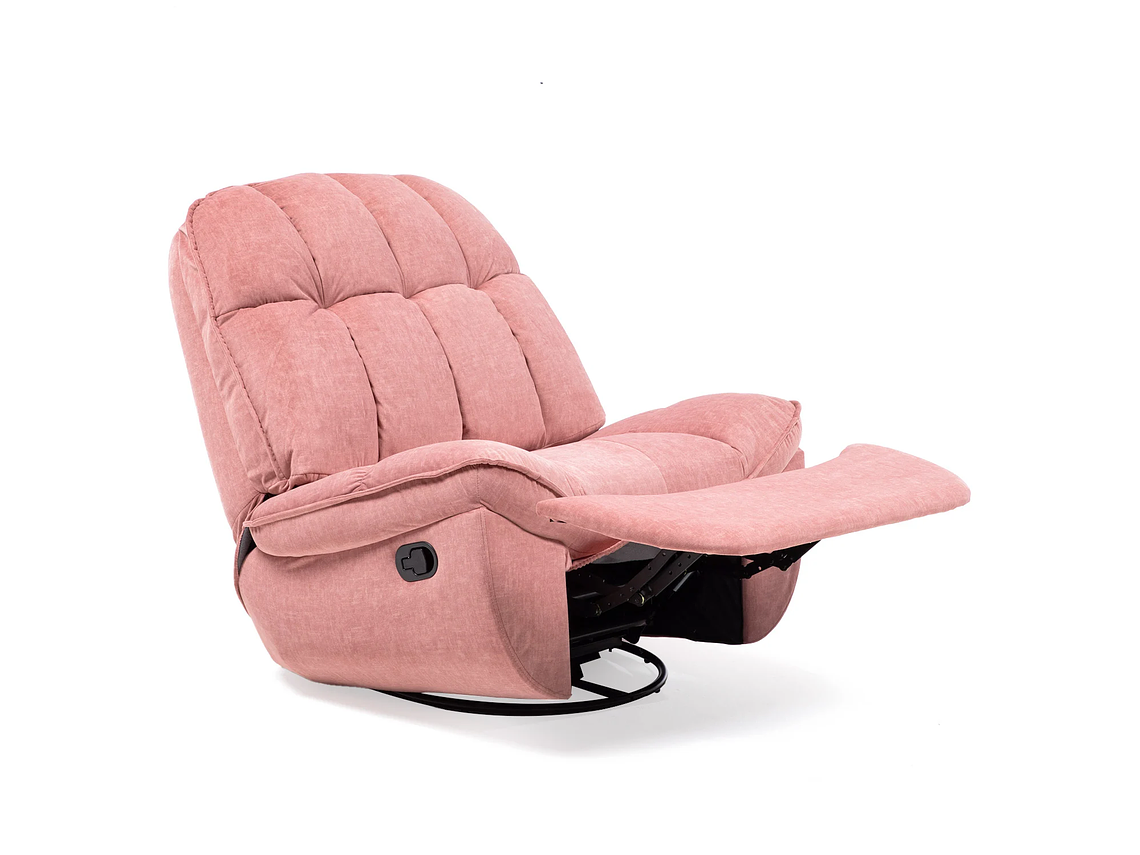 BERGERE MILLENIUM PINK: MECEDOR, GIRATORIO Y RECLINABLE 2