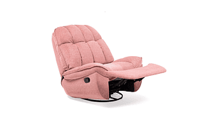 BERGERE MILLENIUM PINK: MECEDOR, GIRATORIO Y RECLINABLE