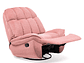 BERGERE MILLENIUM PINK: MECEDOR, GIRATORIO Y RECLINABLE - Miniatura 2